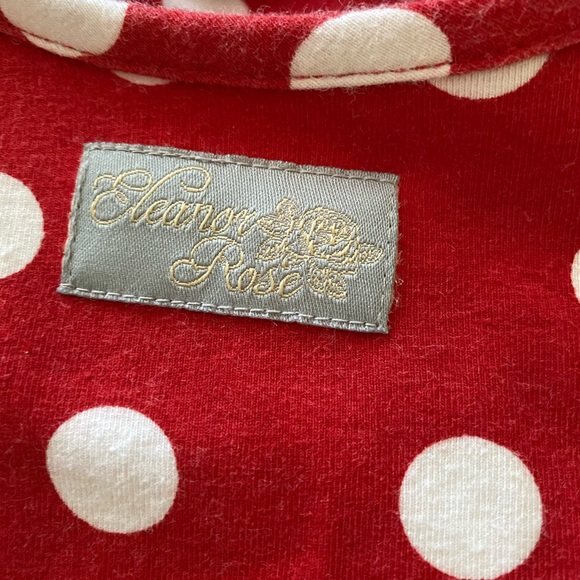 Eleanor Rose Red and White Polka Dot Dress - Picture 4 of 5